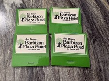 Vintage Barbizon Plaza Hotel Matchbooks Lot 4 Best Western NYC Central Park picture