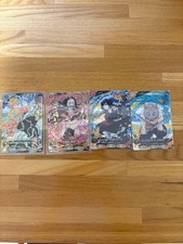 Nichirin Battle Slash 2nd Edition UR 2 SR 2 Anime Collectible Age 14+ picture