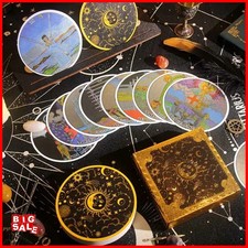 PVC Classic Learning of Plastic Circular Card Deck 10x10 Cm Tarot Games Waterpro picture