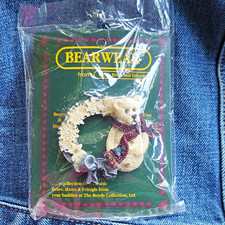 Boyds Bears & Friends Bearwear Snowbeary and the Snowflakes Bear Brooch 26007 picture
