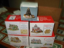 LIBERTY FALLS ~ AMERICANA COLLECTION ~ LOT #15 ~ 5 FIGURES ~ NEW IN BOX ~ LQQK picture