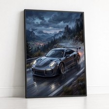 Poster Supercars - Porsche Carrera Ultra-HD Art Print picture