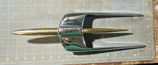 Vintage chrome Rocket Art Deco Hood Ornament rat rod kustom custom hot rod WWII picture