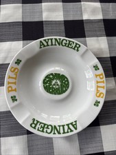 VINTAGE AYINGER Pils 7.5” Ashtray picture