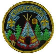 Jasper Council Camp Carnes Patch YEL Bdr (WY430) picture
