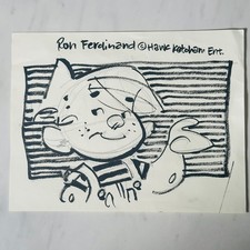 Dennis The Menace - ( Autographed Sketch ) - Ron Ferdinand picture