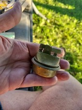 Vintage Brass Tabletop Cigarette Lighter  ~ Japan picture
