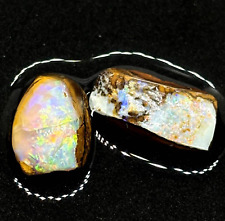 Exotic Top Grade Colorful Rough Raw Uncut Yowah Opal Nuts Parcel 8.75 Cts picture
