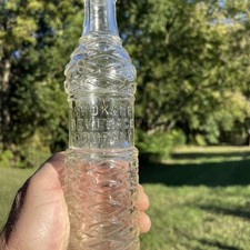 Vintage Spokane Beverage Company Embossed Bottle picture