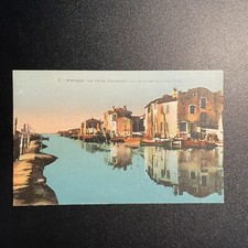 Martigues France Postcard Le Canal Saint-Sebastien Vintage picture