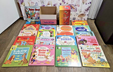 BIG LOT RARE Vintage Walt Disney Read Along Records - 19 Records & Books w/ Case picture