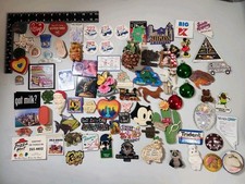 Lot Of 80 Vintage Magnets 1980s 1990s Estate Collection picture