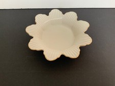 Lenox Meridian Collection 9 pedal gold trim candy dish picture