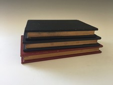 Vintage Handmade Wooden Books 3-Small Pre-Owned Great condition picture
