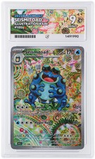 Seismitoad 2025 Black Bolt 105/086 English Illustration Rare ACE 9 picture