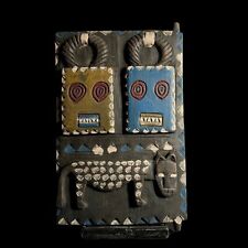 African Dogon Door Carved Wood Granary Door Dogoan Tribe Mali Dogon -G1652 picture