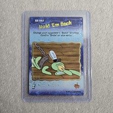 2003 Upper Deck SpongeBob Aquatic Amigos Hold 'Em Back Rare Holo Foil AA-087 picture