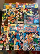 Justice League of America #158-165, 171 Lot 8 Books DC 1978 Bronze Age F/VF JSA picture