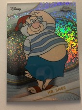 2025 Topps Chrome Disney Mr. Smee Aqua Mini-Diamond Refractor /199 #161 picture