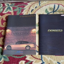 0824 Toyota Aristo Lexus Gs Predecessor Catalog 2002.8 2-Piece Set Novelty picture