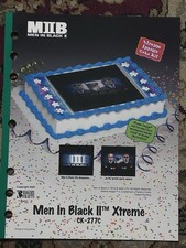Men in Black II 2002 Cake Insert Display Bakery Craft Columbia Pictures picture