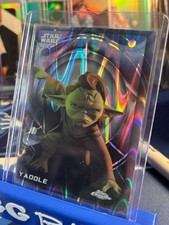 2026 Topps Chrome Star Wars Yaddle Raywave Refractor #117 picture