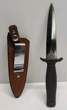 Vintage Valor Miami USA 384 Boot Knife Dagger Seki Japan 440 Stainless Sheath picture