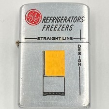 Vintage Zippo 1957 GE Refrigerator Freezers, Used, Tested and Working picture