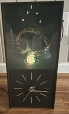 Vintage 1970's Lava Simplex Spectrum Timette Clock, Changing Colors, 15.5