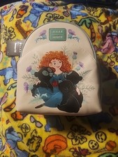 Loungefly Disney Pixar Brave Merida & Cubs Mini Backpack - NWT picture