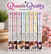 Queen's Quality Manga Vol 1-8 Lot Kyousuke Motomi VIZ Shojo Beat English picture