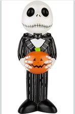 Gemmy Lighted Blow Mold Outdoor Decor Jack Skellington 24