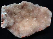 AWESOME PINK HEULANDITE CRYSTALS SEMI GEODE MATRIX MINERALS SPECIMEN*5.7 picture