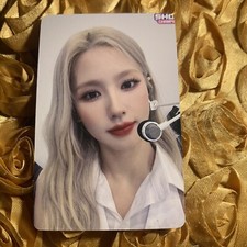 Miyeon (G)I-DLE Blooming Edition Celeb K-POP Girl Photo Card Mic White Star picture