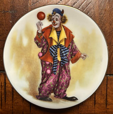 Vintage 1993 Hamilton Collection Authentic Miniature plate. “Clown Capers” picture