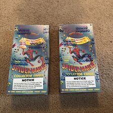 2x SpiderMan II 30th Anniversary Trading Cards 1992 Comic Images Sealed Box picture