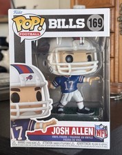 Funko Pop NFL: JOSH ALLEN #16 (Home Jersey) Buffalo Bills w/Protector picture