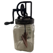 Vintage Dazey Butter Churn Butter Churn 3qt Cottagecore Granny Prairie picture