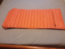 VINTAGE NOS SKI DADDLER SNOWMOBILE SNOW MACHINE ORANGE SEAT COVER  picture