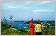 c1960s Meiko Pass Japan View Two Women Looking in the Distance Postcard picture