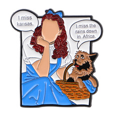Cartoon Inspired Enamel Pin Humorous Brooch Pines Lapel Pins Badge on Backpack picture