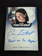 Star Trek: Strange New Worlds Season 2: Jesse James Keitel: Inscription: Auto picture