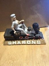 Sharons Brothel Carlin Nevada Decanter DUG 91 Passing Through Since 1861 Train￼￼ picture