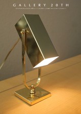 RARE & STUNNING VTG LAUREL MID CENTURY MODERN ACCENT SPOT LAMP 60S ATOMIC BRASS picture