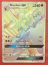 Blaziken GX  Secret Rare 170/168 Pokemon Celestial Storm picture