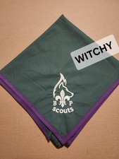 Signed Baden-Powell Scouts Scarf WSJ2027 Poland Jamboree Gilwell Fundraising  picture