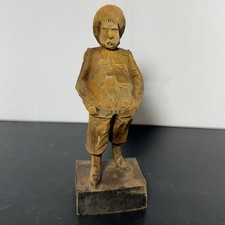 VTG Spanish Folk Art Sancho Panza Made In Spain’s Circa 1950-60s Wooden Figure picture