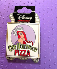 Disney LE Pin - Disney Studio Store Hollywood Old Hollywood Pizza Jessica Rabbit picture