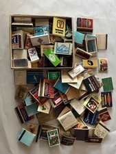 Lot of 125 Vintage Matchbooks Covers & Matchboxes Advertising 1950s 1960s 1970s picture