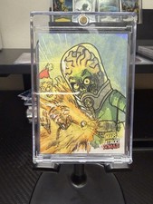 2026 Topps Mars Attacks Xmas Martian Santa Clause Sketch ONE OF ONE RARE picture